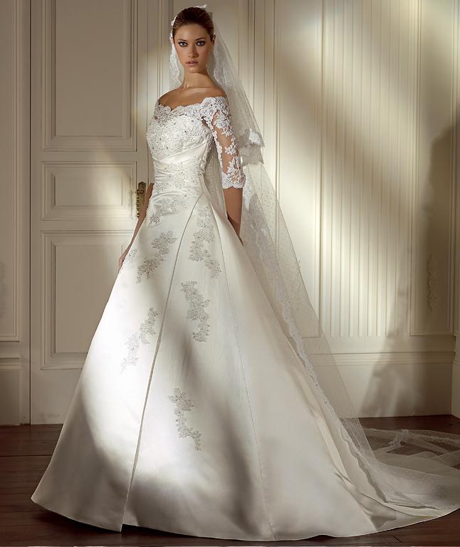 Elegant Long-Sleeve Wedding Dresses for Religious Ceremonies
